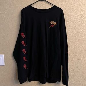 Obey Black Long Sleeve
